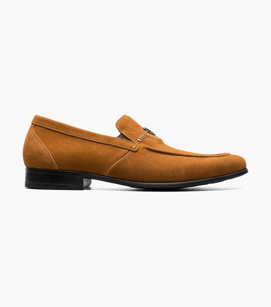 Stacy Adams - Quincy Moc Toe Bit Slip-On Men's Shoes