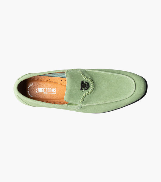 Stacy Adams - Quincy Moc Toe Bit Slip-On Men's Shoes