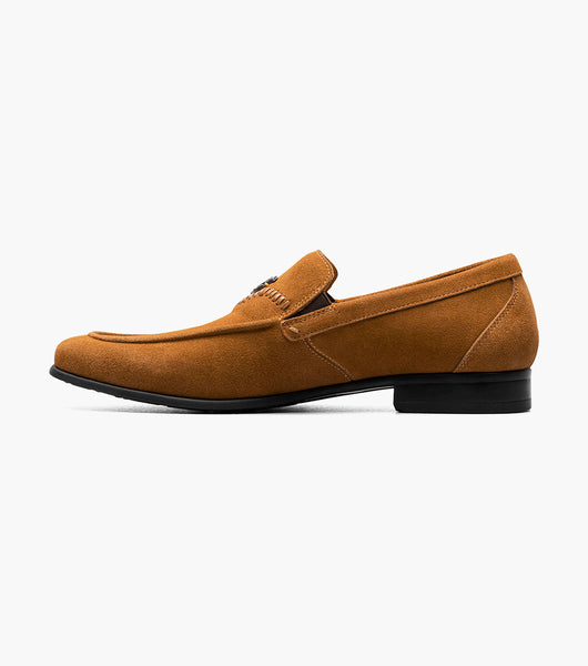 Stacy Adams - Quincy Moc Toe Bit Slip-On Men's Shoes
