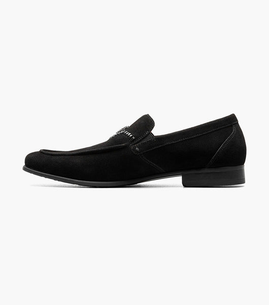 Stacy Adams - Quincy Moc Toe Bit Slip-On Men's Shoes