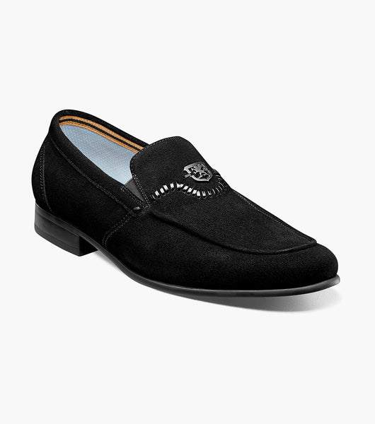 Stacy Adams - Quincy Moc Toe Bit Slip-On Men's Shoes