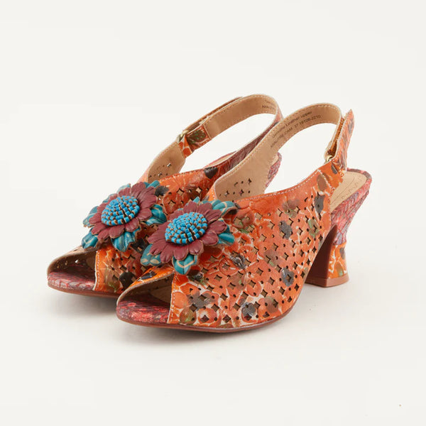 L'ARTISTE ARAUTRE SLINGBACK SANDALS