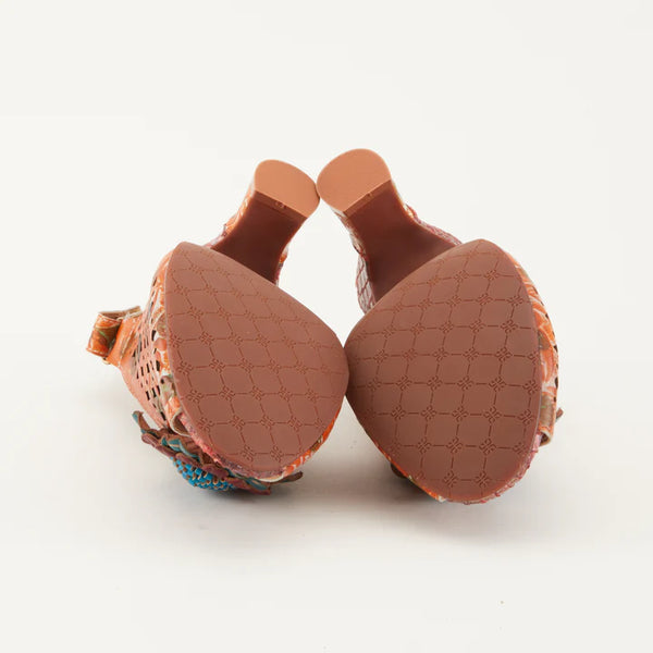 L'ARTISTE ARAUTRE SLINGBACK SANDALS