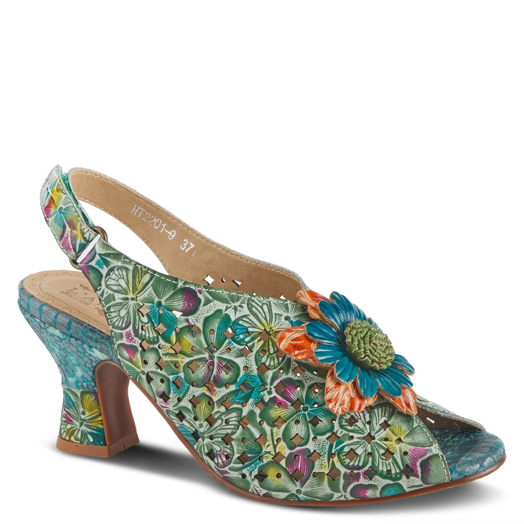 L'ARTISTE ARAUTRE SLINGBACK SANDALS