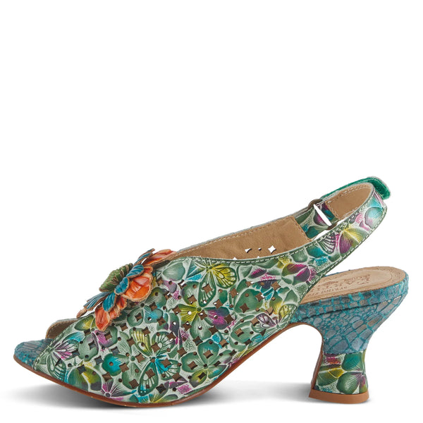 L'ARTISTE ARAUTRE SLINGBACK SANDALS