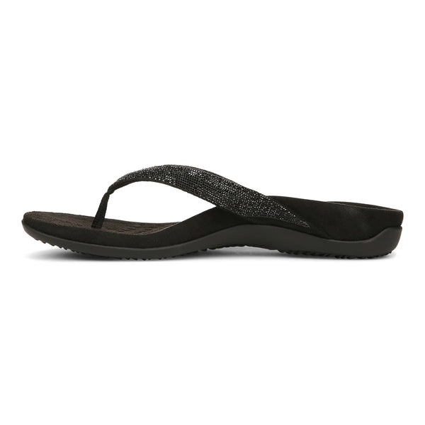 Vionic Dillion Shine Toe Post Sandal