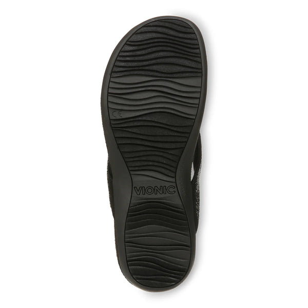 Vionic Dillion Shine Toe Post Sandal