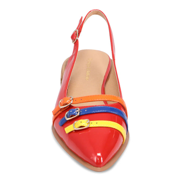 Django & Juliette - Eshano Slingback Flat Sandal
