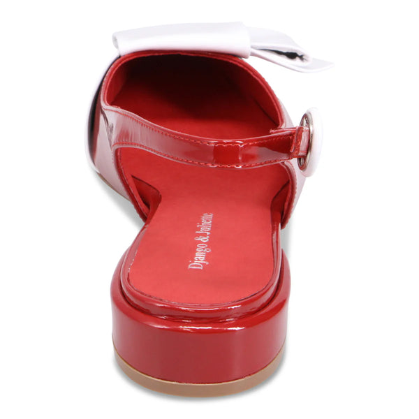Django & Juliette - Evenning Slingback Flat Sandal