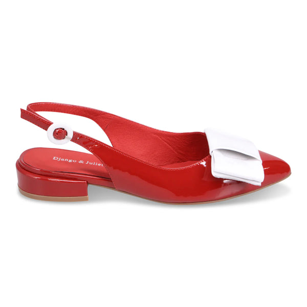 Django & Juliette - Evenning Slingback Flat Sandal