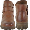 KOZI Waterproof Women Boot HF3591 Ankle Winter Fur Casual Boot BLACK