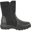 KOZI Waterproof Women Boot HF3593 Ankle Winter Fur Casual Boot BLACK