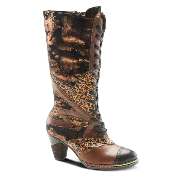 L'ARTISTE MALAGIE-CROCO BOOTS