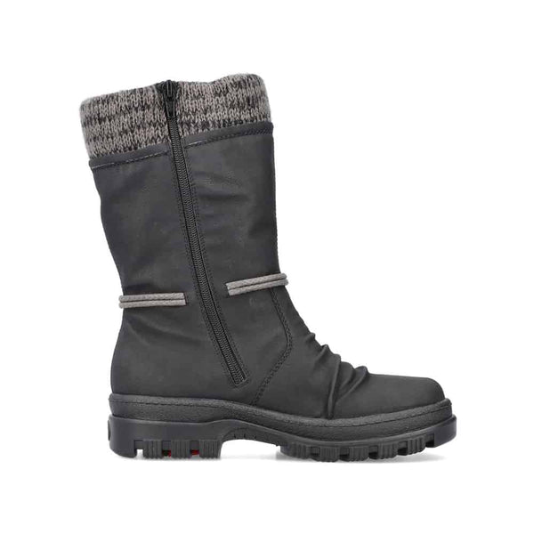 RIEKER TALL WOMEN'S WINTER BOOT with FLIP-GRIPS - RIEKER | X8283-00
