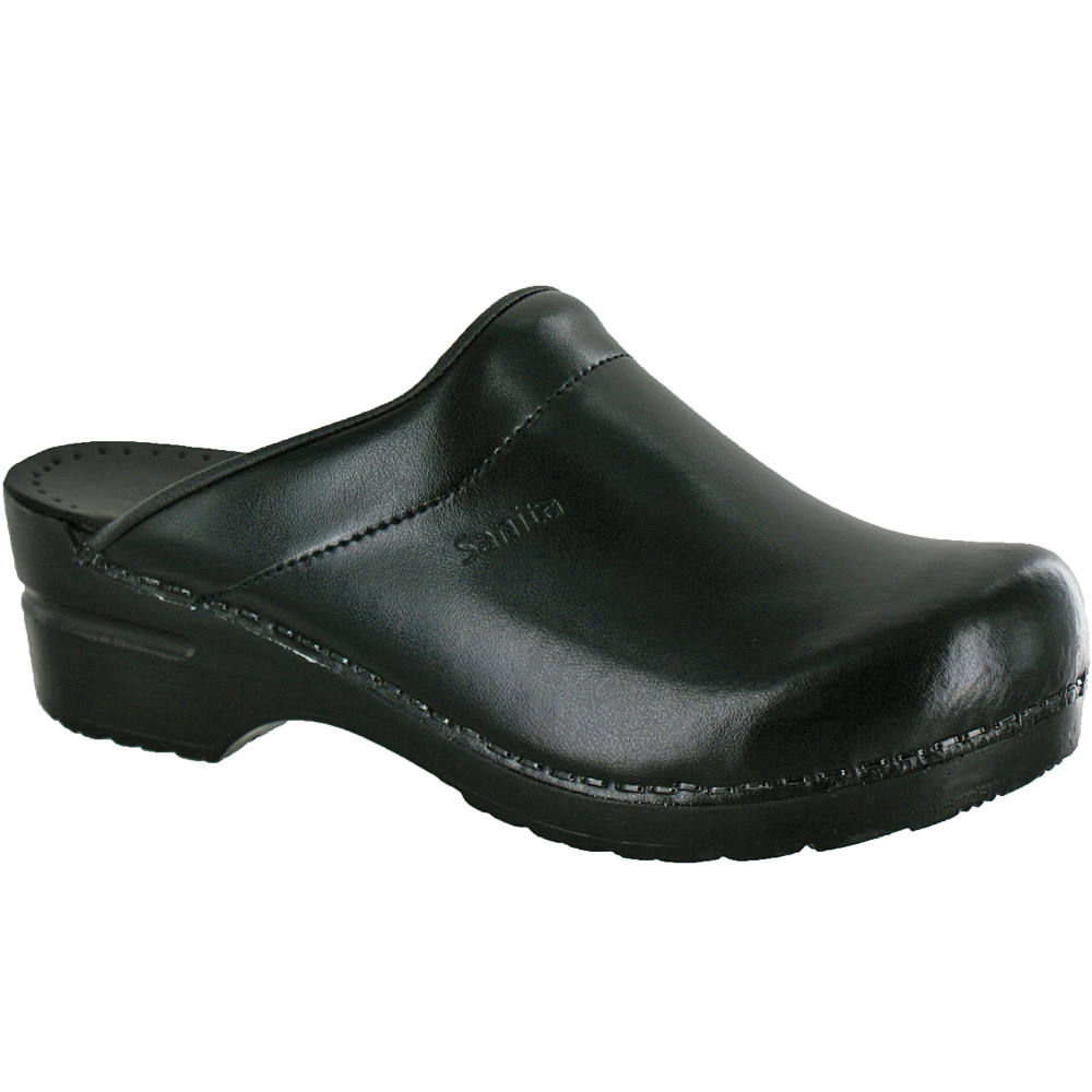 Sanita Sonja PU Open Heel Clogs - 1500047