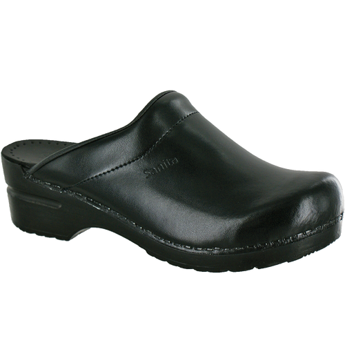 Sanita Sonja PU Open Heel Clogs - 1500047