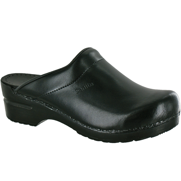 Sanita Sonja PU Open Heel Clogs - 1500047