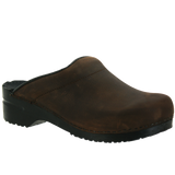 Sanita Sonja Textured Oil Open Heel Clogs - 450247