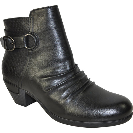 DOGO - Women Vegan Leather Black Zipper Long Boots - Edvard Munch The Scream Muse Design