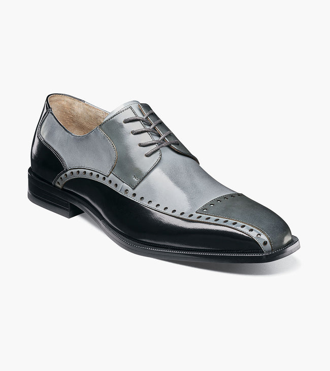 Stacy Adams Plaza Modified Cap Oxford