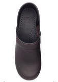 Professional Antique Brown/Blk Clog