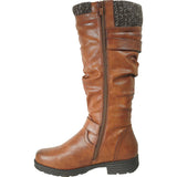 Vangelo Women's Hf0617 Waterproof Winter Fur Causal Boot