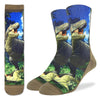 Good Luck Socks -Men's Tyrannosaurus Rex Dinosaur