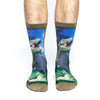 Good Luck Socks -Men's Tyrannosaurus Rex Dinosaur