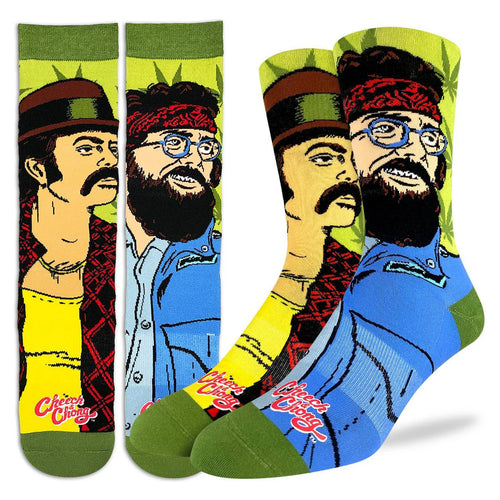 Good Luck Socks -Men's Cheech & Chong Portraits