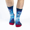 Good Luck Socks -Men's F-18 Fighter Jet