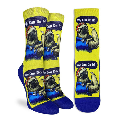 Good Luck Socks -Women's We Can Do It Sloth