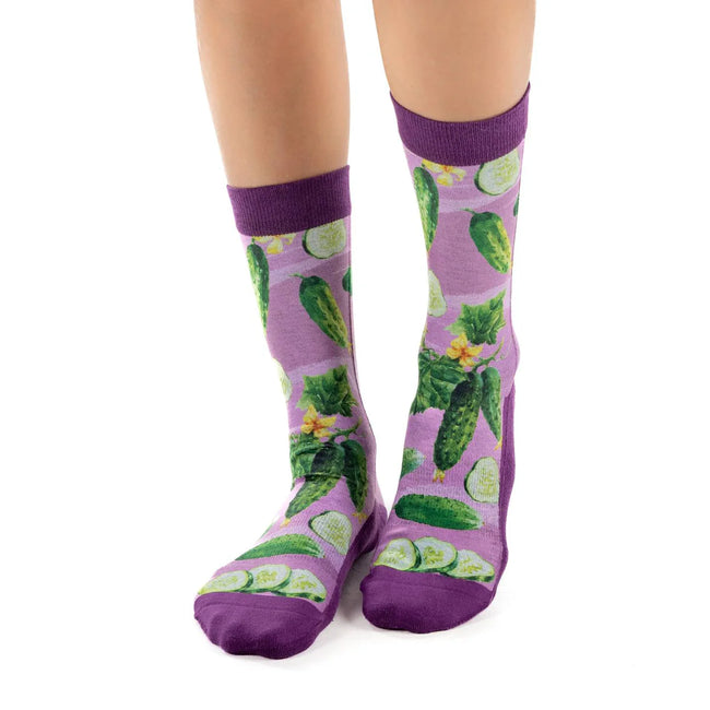 Good Luck Socks - Women's Cucumbers