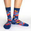 Good Luck Socks - Women's Super Grover, Sesame Street