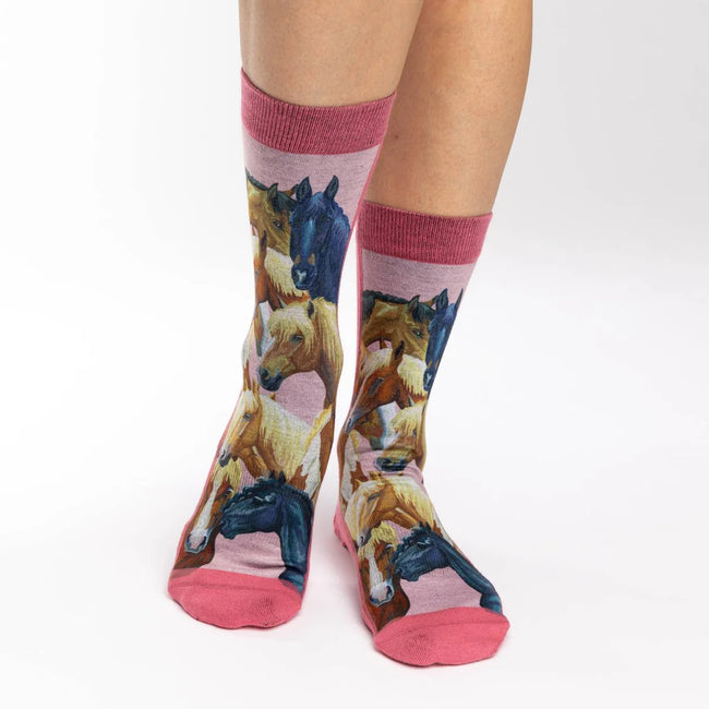 Good Luck Socks - Women's Horses