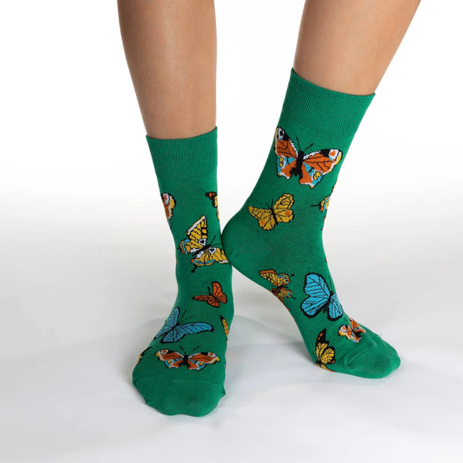 Good Luck Socks - Women's Butterflies