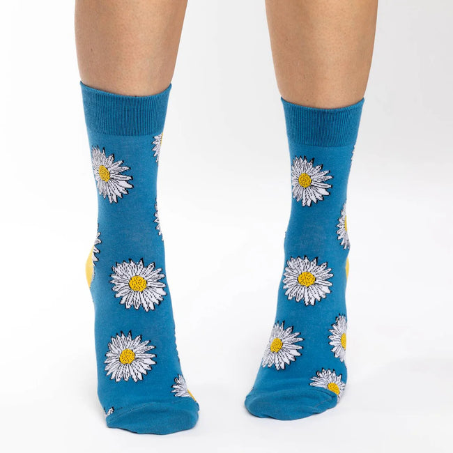 Good Luck Socks - Women's Daisy Flowers