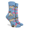 Good Luck Socks - Women's Pugs and Donuts