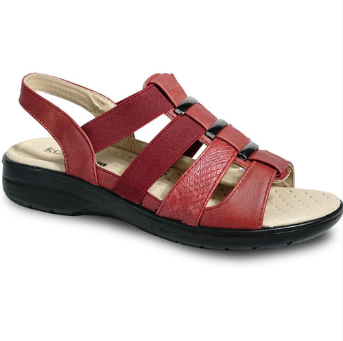 KOZI Women Sandal OY5126 Comfort Wedge Sandal