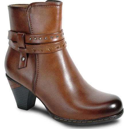 Vangelo Women's HF9537 Waterproof Ankle Fur Causal Boot