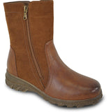 KOZI Waterproof Women Boot HF3593 Ankle Winter Fur Casual Boot BLACK