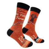 Life is better on a farm socks
