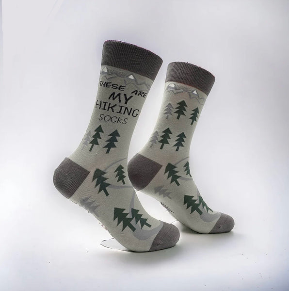 These are my hiking socks
