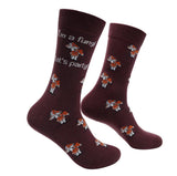 I'm a fungi! Let's Party socks