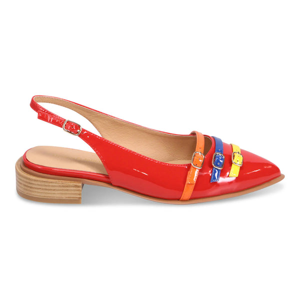 Django & Juliette - Eshano Slingback Flat Sandal