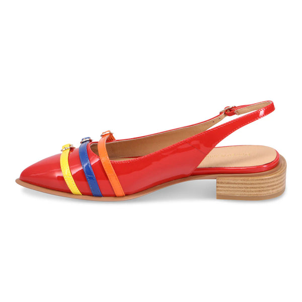 Django & Juliette - Eshano Slingback Flat Sandal