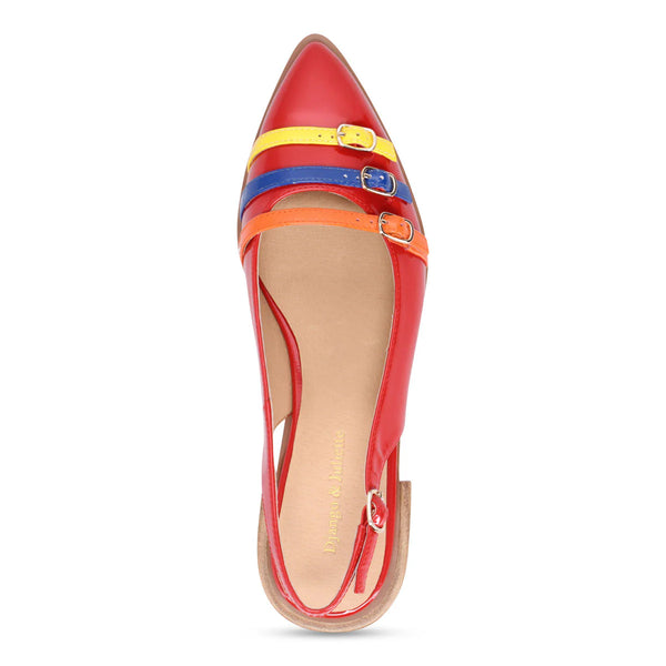 Django & Juliette - Eshano Slingback Flat Sandal