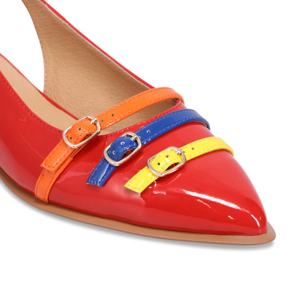 Django & Juliette - Eshano Slingback Flat Sandal