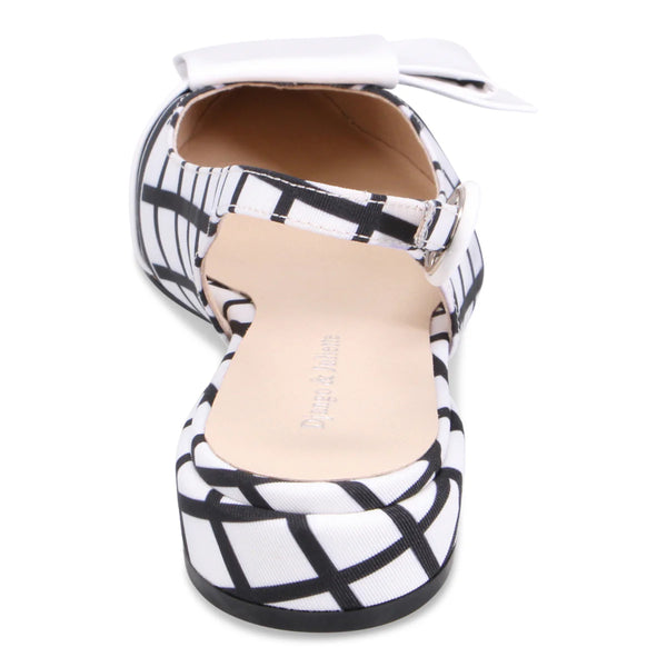 Django & Juliette - Evenning Slingback Flat Sandal