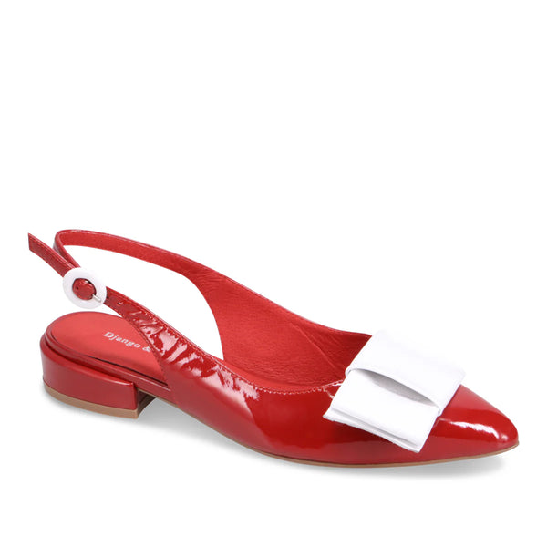 Django & Juliette - Evenning Slingback Flat Sandal