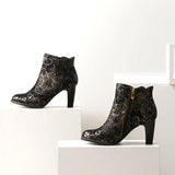 L'ARTISTE SMOKINHOT HEELED BOOTIES